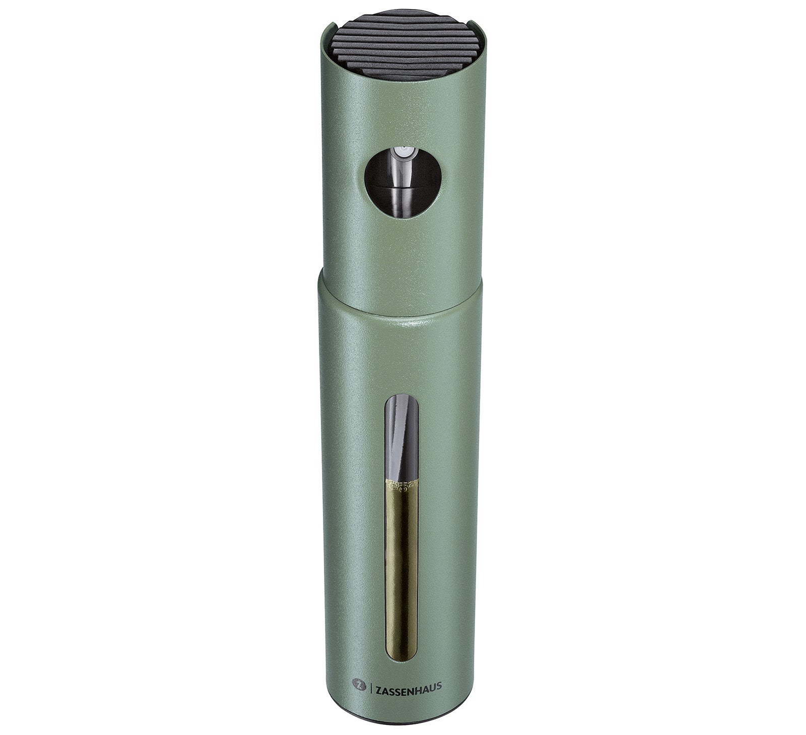 Zassenhaus Oleon Oil & Vinegar Sprayer, 7.5" H x 1.65", Green