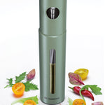 Zassenhaus Oleon Oil & Vinegar Sprayer, 7.5" H x 1.65", Green