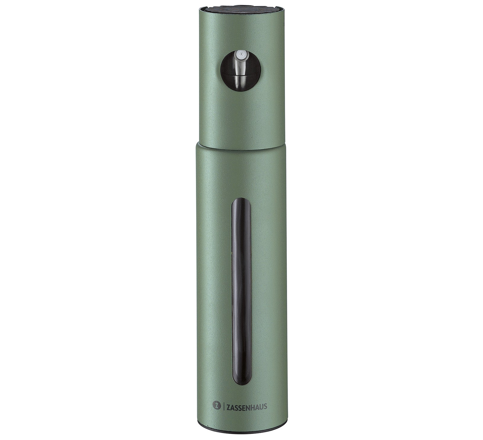 Zassenhaus Oleon Oil & Vinegar Sprayer, 7.5" H x 1.65", Green