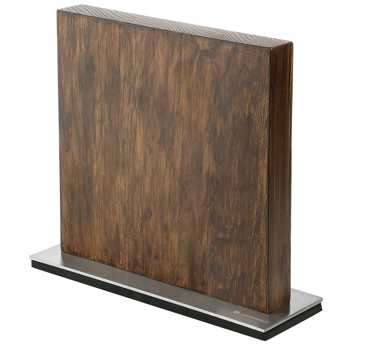 Zassenhaus Magnetic Wood Knife Block for Counter