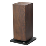 Zassenhaus Magnetic Spinning Wood Knife Block for Counter, Ash