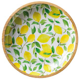 Zassenhaus Mango Wood Lacquered Serving Dish, 13.75" x 2.4", Lemon