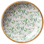 Zassenhaus Mango Wood Lacquered Serving Dish, 13.75" x 2.4", Olive
