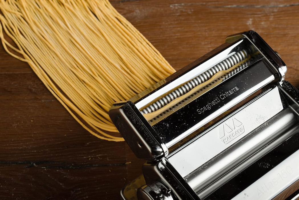 Marcato Spaghetti Attachment, Works with Atlas 150 Pasta Machine