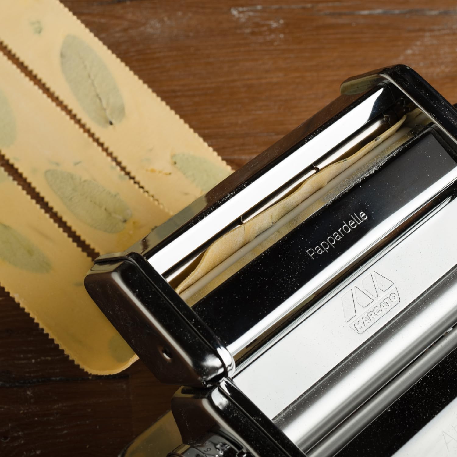 Marcato Pappardelle Attachment, Works with Atlas 150 Pasta Machine