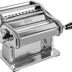 Marcato Atlas 150 Pasta Machine with Cutter and Hand Crank, Made in Italy