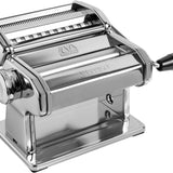 Marcato Atlas 150 Pasta Machine with Cutter and Hand Crank, Made in Italy