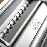 Marcato Atlas 150 Pasta Machine with Cutter, Hand Crank, and Instructions, Made in Italy, Ice