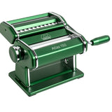 Marcato Atlas 150 Pasta Machine with Cutter, Hand Crank, and Instructions, Made in Italy, Green