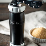 Marcato Design Series Biscuit Maker Press, Includes 20 Cookie Disc Shapes, Black