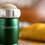 Marcato Design Line Dispenser Shaker for Flour, Powdered Sugar, and More, Green