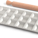 Ravioli Mold by Marcato, Made in Italy, Makes 24 Square Raviolis, 2-Inch