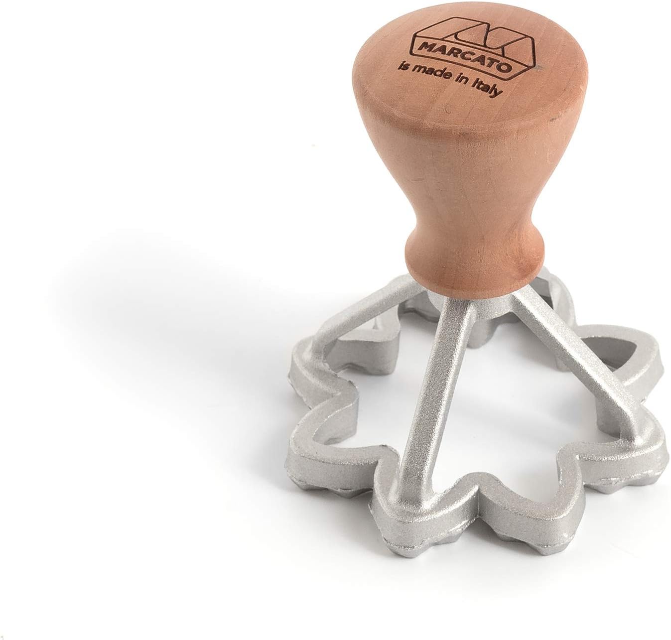 Marcato Classic Ravioli Maker Stamp, Flower Shape, 2.5-Inch