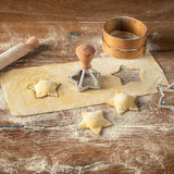 Marcato Classic Ravioli Maker Stamp Kit, Flower + Star, 2.5-Inch