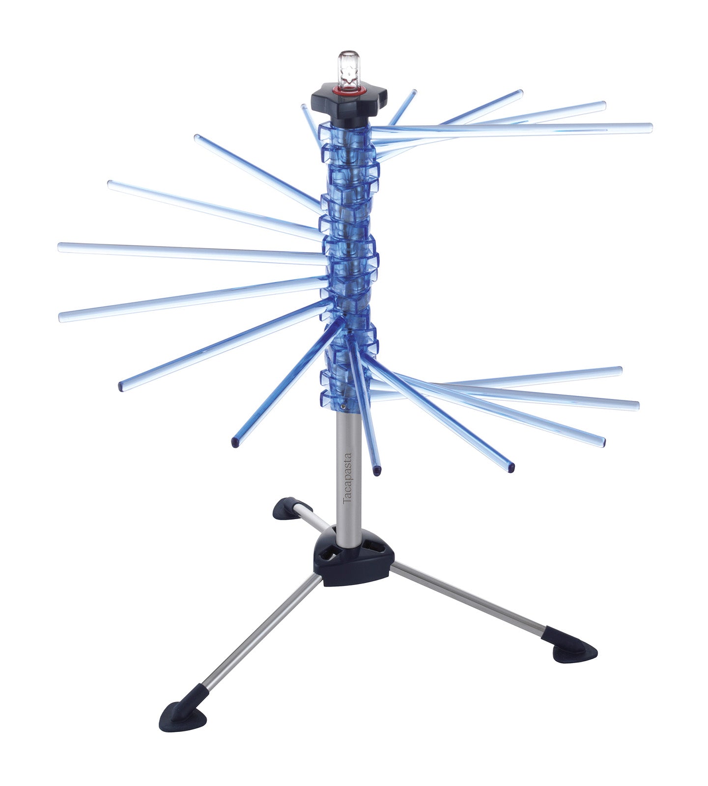 Marcato Atlas Collapsible Pasta Drying Rack, Made In Italy, Blue