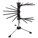 Marcato Atlas Collapsible Pasta Drying Rack, Made In Italy, Black