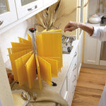 Marcato Atlas Collapsible Pasta Drying Rack, Made In Italy, Clear
