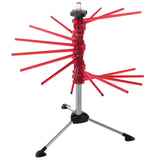 Marcato Atlas Collapsible Pasta Drying Rack, Made In Italy, Red