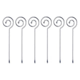 Prodyne Spiral Stainless Steel Martini Picks, Set of 6