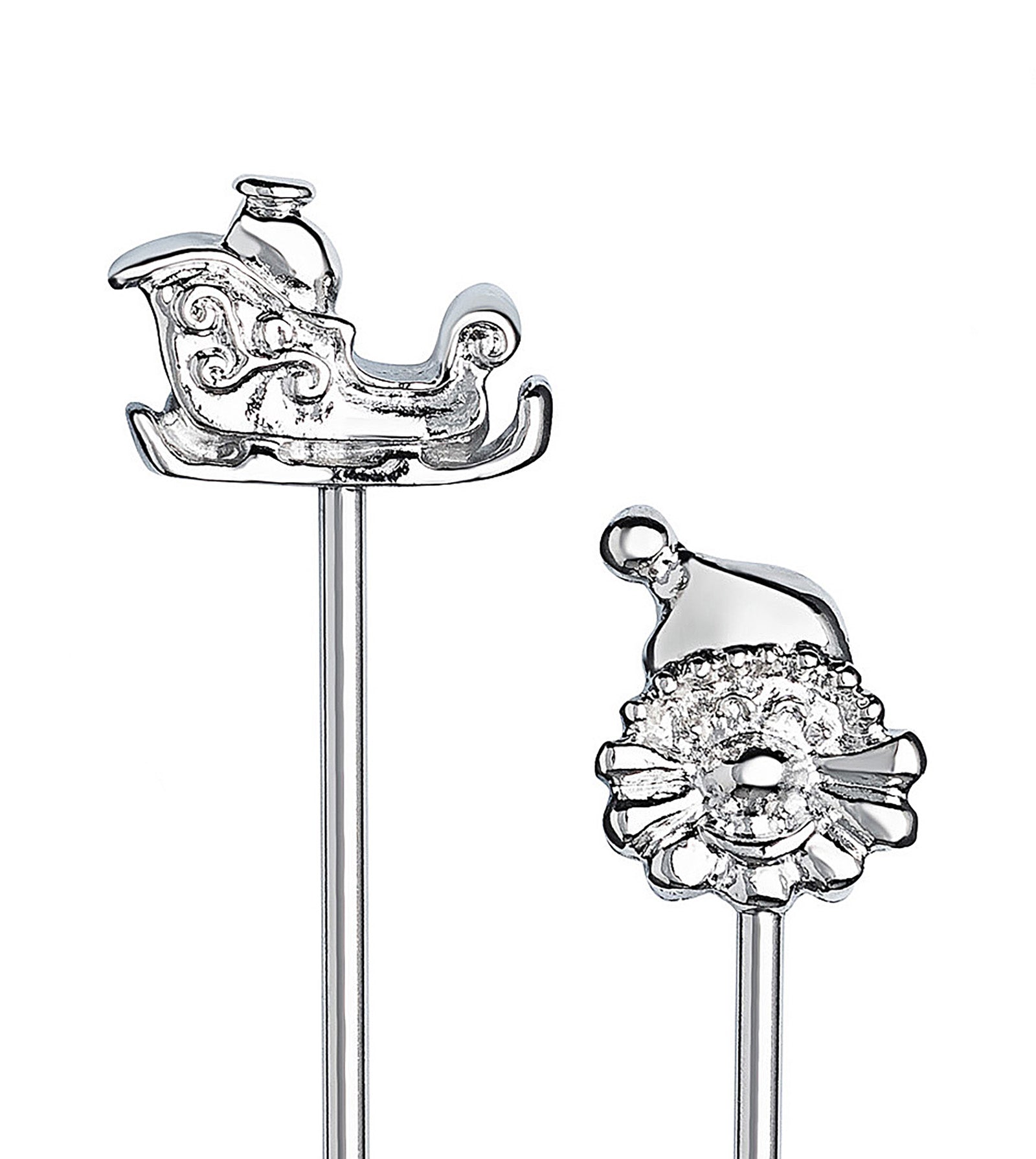 Prodyne Holiday Stainless Steel Cocktail Picks, Set of 6