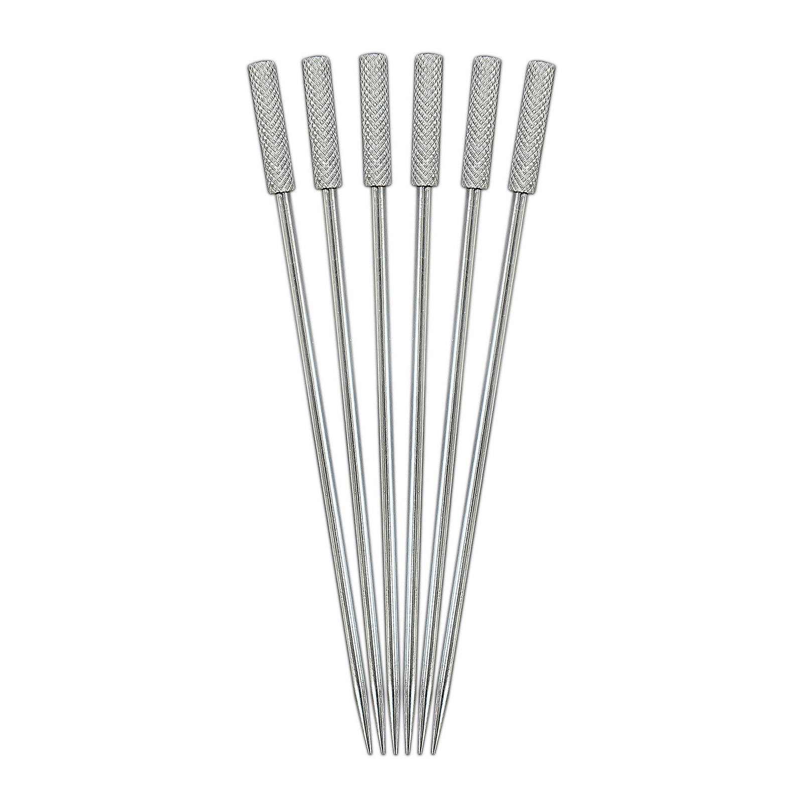 Prodyne Stainless Steel Classic Cocktail Picks, Set of 6