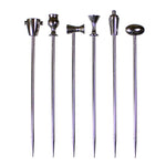 Prodyne Stainless Steel Legacy Martini Picks, Set of 6