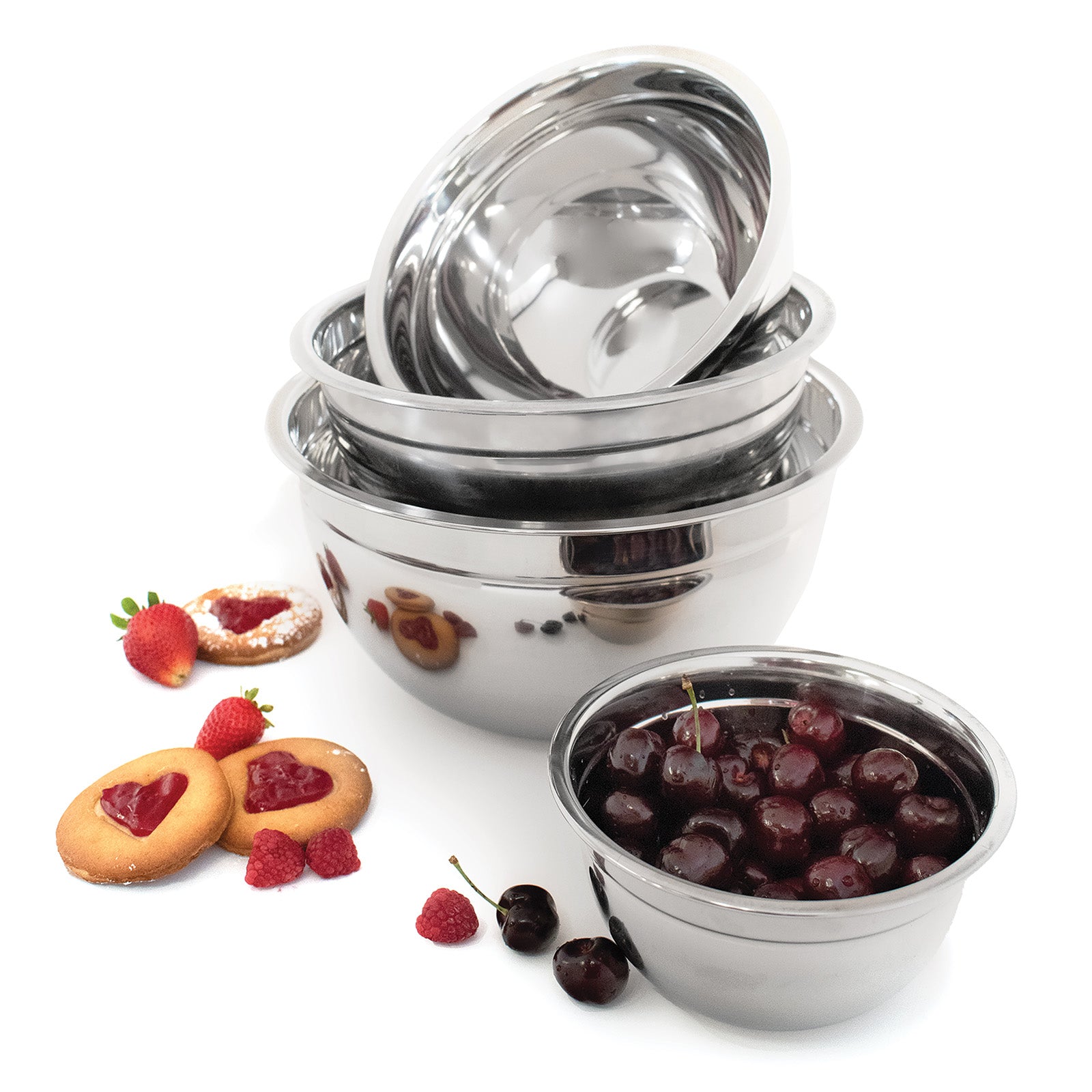 Norpro Stainless Steel Mixing Bowl, 5 Quart