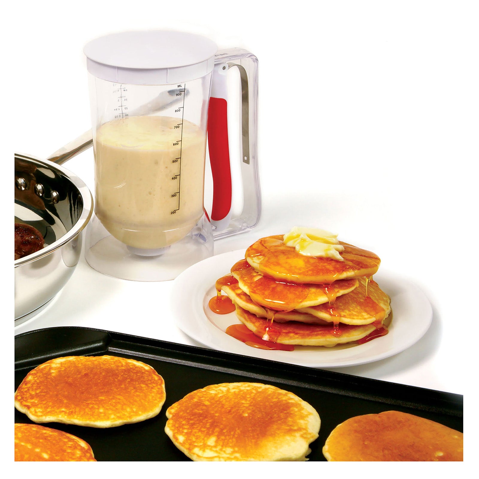 Norpro Batter Dispenser for Pancake Batter and Cupcakes