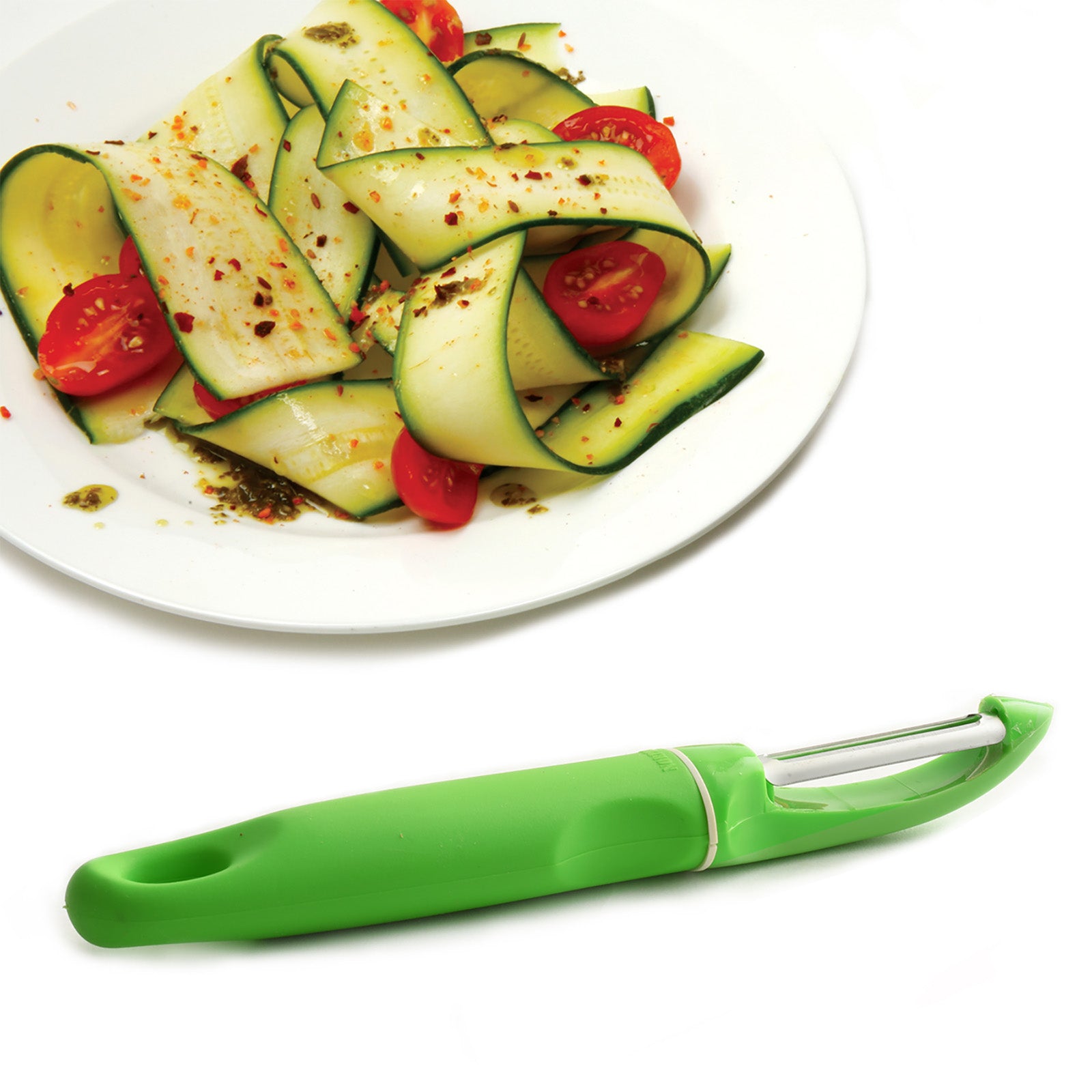 Norpro Grip-EZ Vegetable Peeler, 7.25-Inch, Green