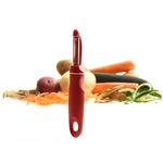 Norpro Grip-EZ Vegetable Peeler, 7.25-Inch, Red