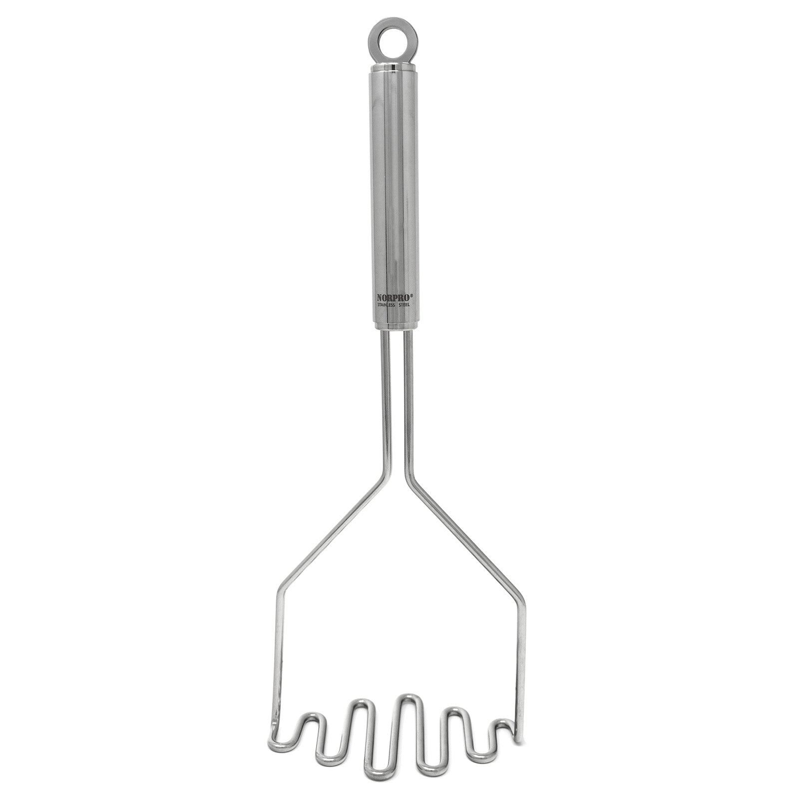 Norpro Krona Potato Masher - Stainless Steel, Heavy Duty