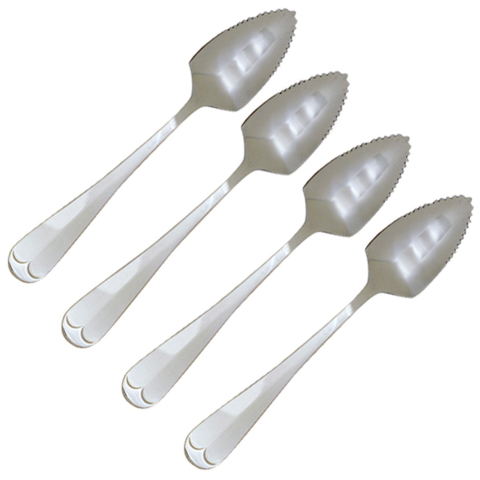 Norpro Stainless Steel Serrated Grapefruit Spoons, Set of 4