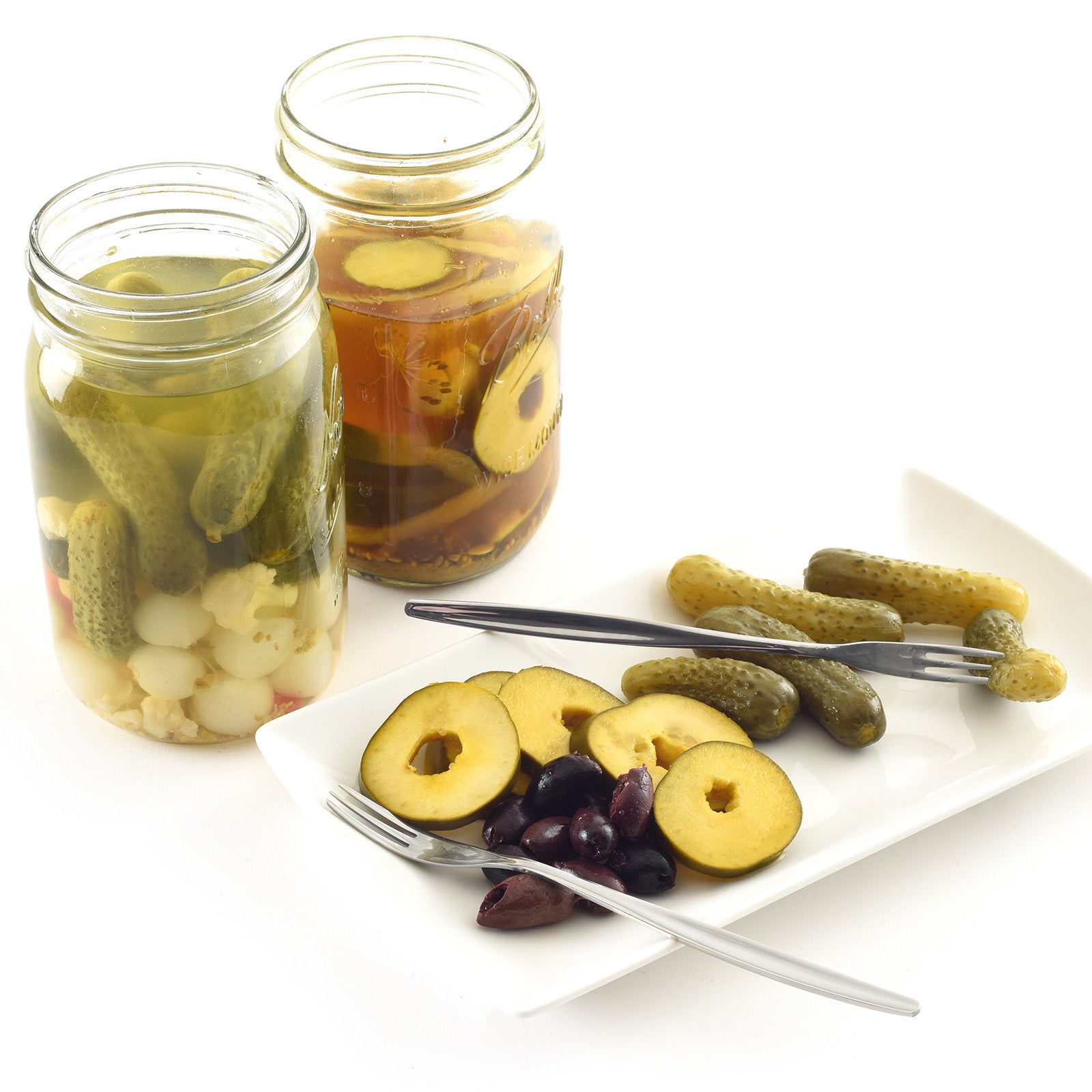 Norpro 8-Inch Stainless Steel Pickle Forks, Set of 2