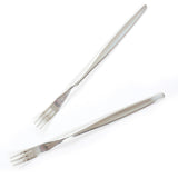Norpro 8-Inch Stainless Steel Pickle Forks, Set of 2