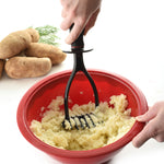 Norpro Heat Resistant Black Nylon Potato Masher, 11-Inch