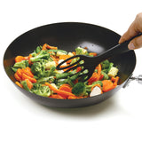 Norpro Grip-EZ Jumbo Fiskie Fork and Whisk Combo Kitchen Tool, Black