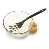 Norpro Grip-EZ Jumbo Fiskie Fork and Whisk Combo Kitchen Tool, Black