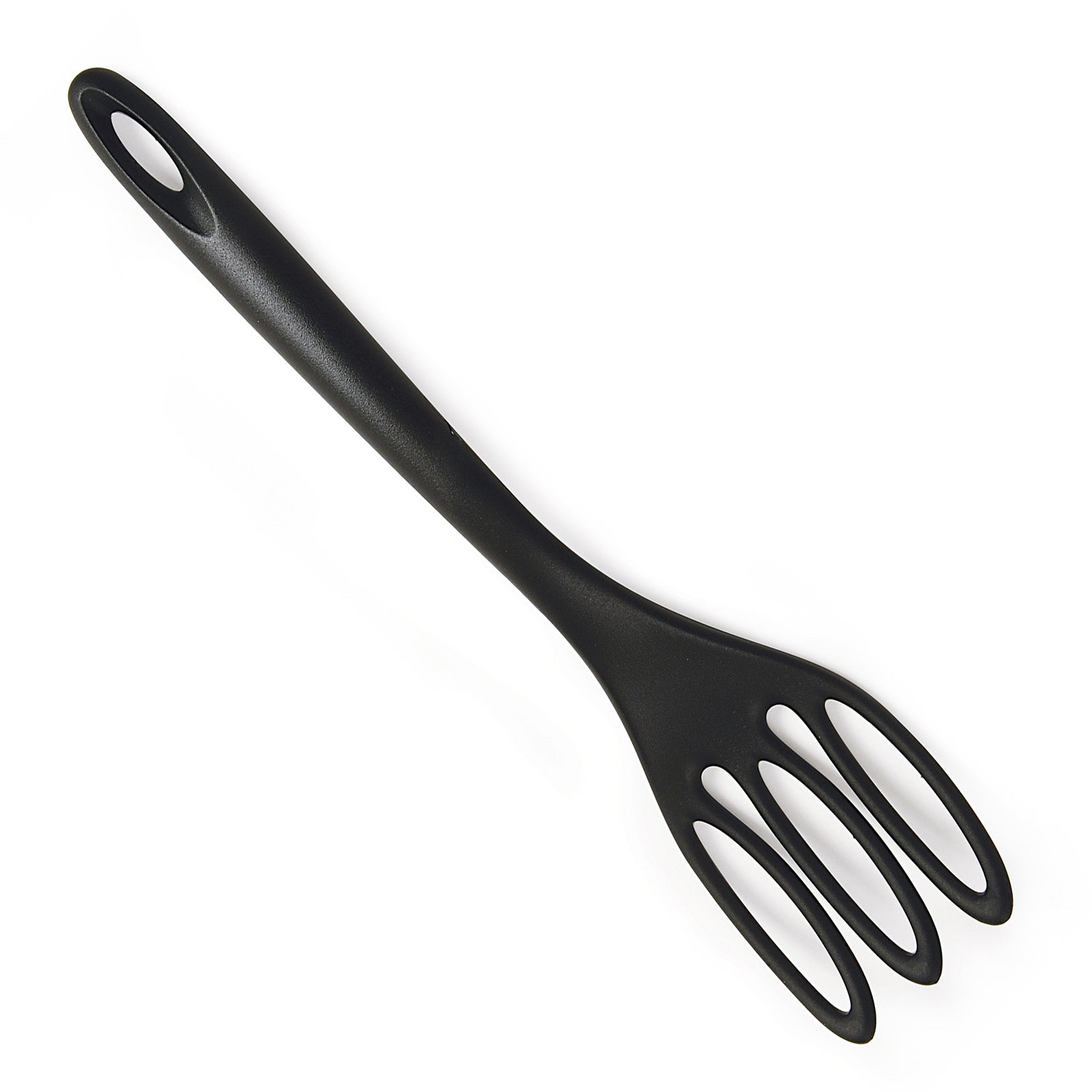 Norpro Grip-EZ Jumbo Fiskie Fork and Whisk Combo Kitchen Tool, Black