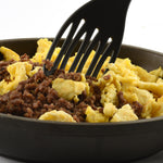 Norpro Grip-EZ Jumbo Fiskie Fork and Whisk Combo Kitchen Tool, 11-Inch, Black