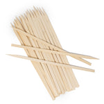 Norpro Flat Wide Bamboo Skewers, Set of 25