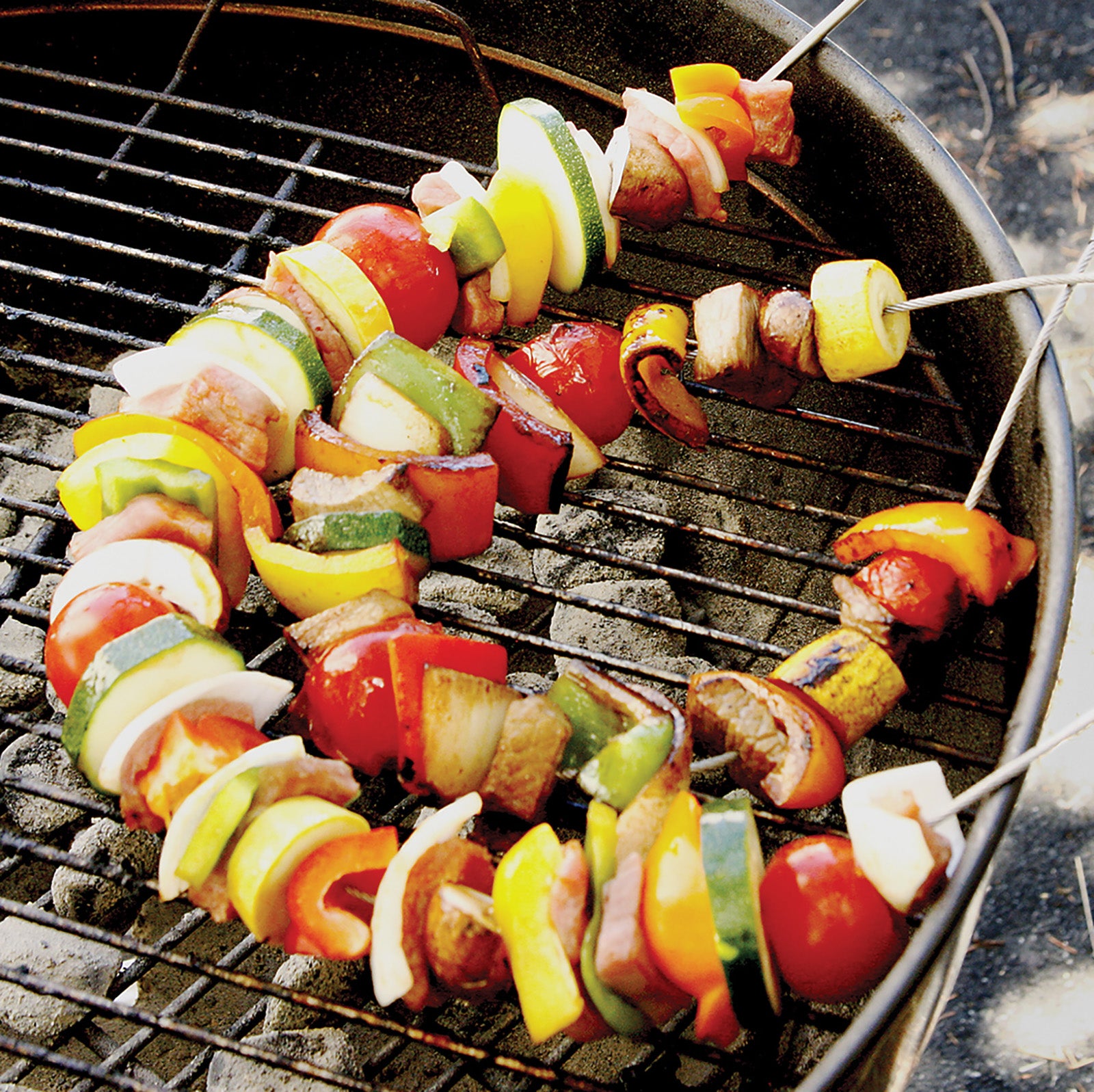 Norpro Stainless Steel Flexible BBQ Skewers, Set of 4