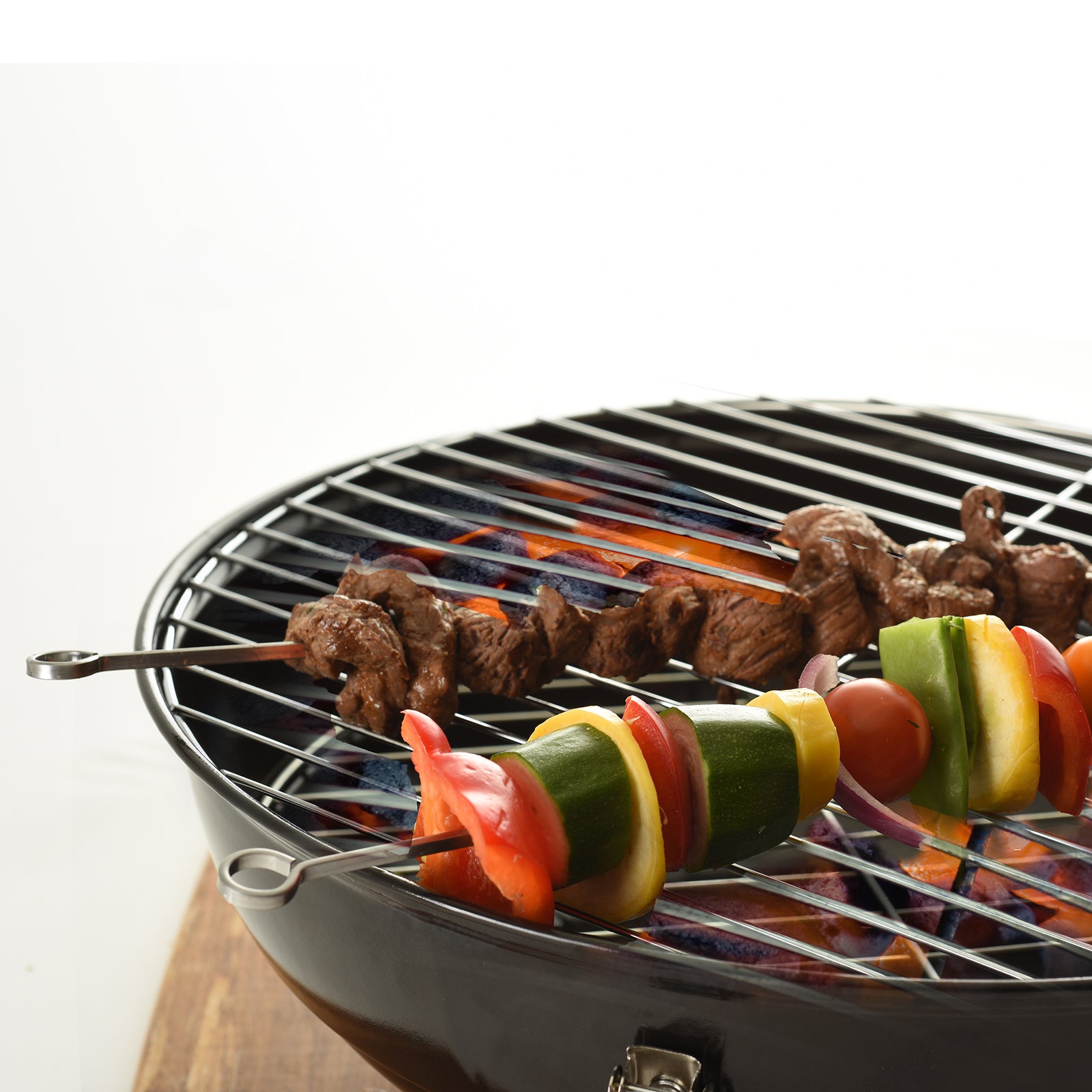 Norpro Stainless Steel 14-Inch Barbeque Skewers, Set of 6
