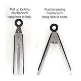 Norpro Grip-EZ Stainless Steel Locking Tongs, 12-Inch