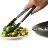 Norpro Grip EZ Stainless Steel and Silicone Locking Tongs, 9-Inch