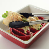 Norpro Grip EZ Stainless Steel and Silicone Locking Tongs, 12-Inch