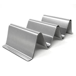 Norpro Stainless Steel Taco Rack, Holds 3 Tacos Each, Set of 2