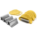 Norpro Stainless Steel Taco Rack, Holds 3 Tacos Each, Set of 2