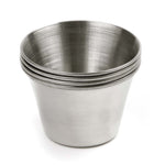Norpro Stainless Steel Butter and Sauce Cups, Set of 4