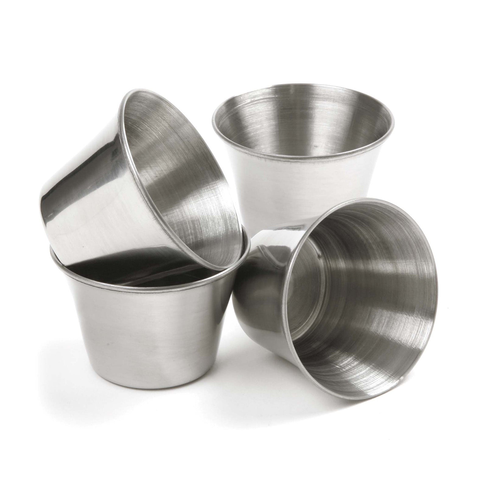 Norpro Stainless Steel Butter and Sauce Cups, Set of 4