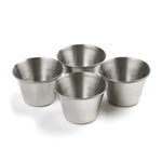 Norpro Stainless Steel Butter and Sauce Cups, Set of 4